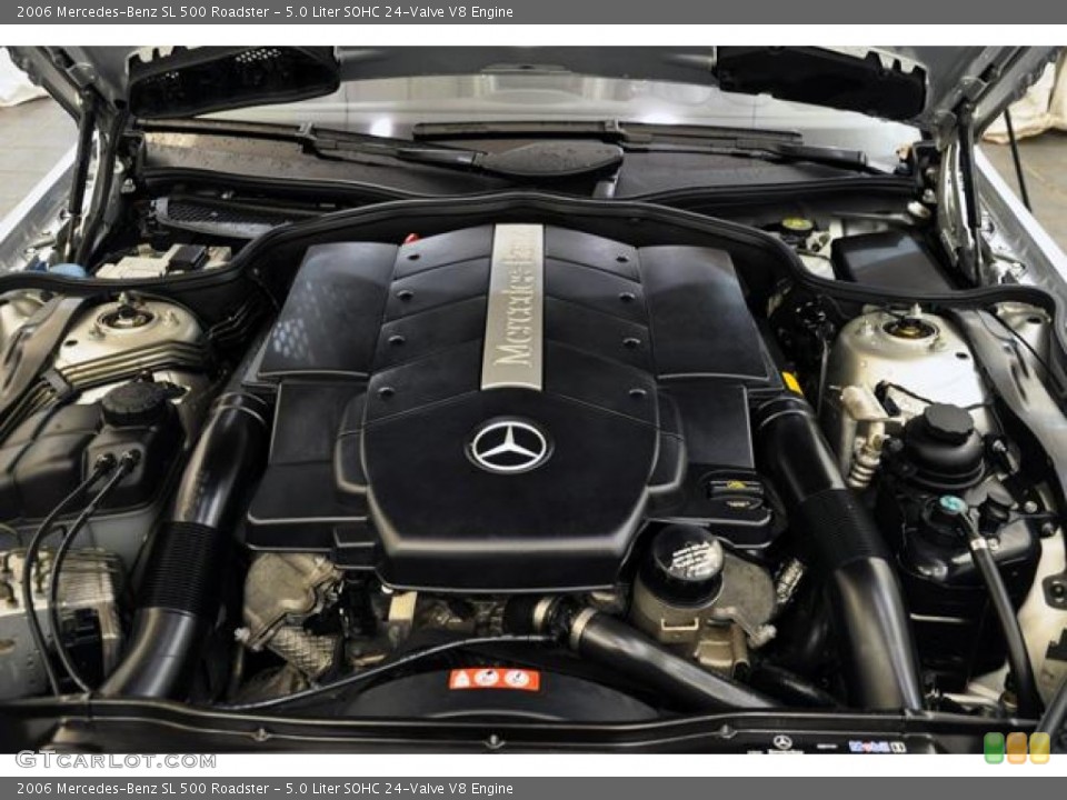 5.0 Liter SOHC 24-Valve V8 Engine for the 2006 Mercedes-Benz SL #55834442