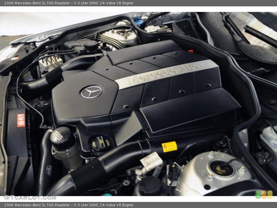5.0 Liter SOHC 24-Valve V8 Engine for the 2006 Mercedes-Benz SL #55834451