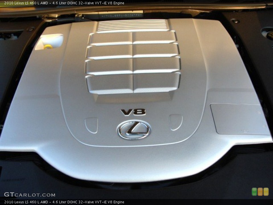 4.6 Liter DOHC 32-Valve VVT-iE V8 Engine for the 2010 Lexus LS #55836206