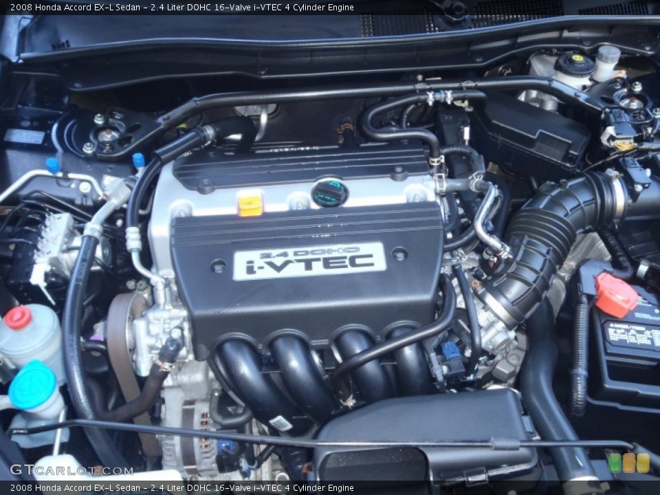 2.4 Liter DOHC 16-Valve i-VTEC 4 Cylinder Engine for the 2008 Honda Accord #55838252