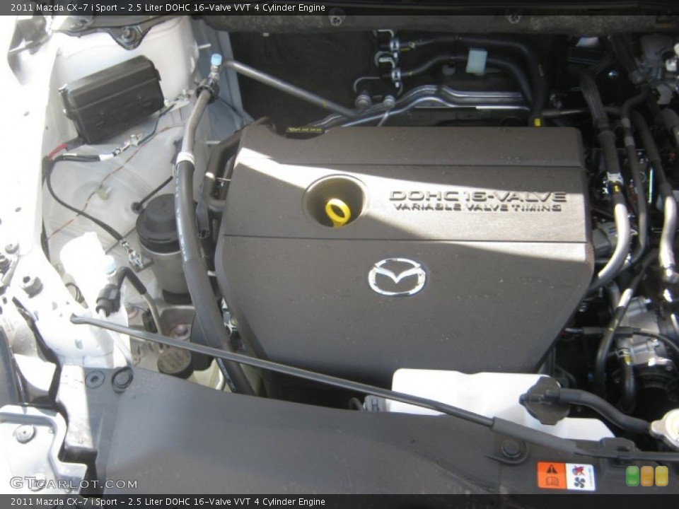2.5 Liter DOHC 16-Valve VVT 4 Cylinder Engine for the 2011 Mazda CX-7 #55844003
