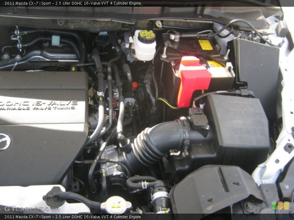 2.5 Liter DOHC 16-Valve VVT 4 Cylinder Engine for the 2011 Mazda CX-7 #55844006