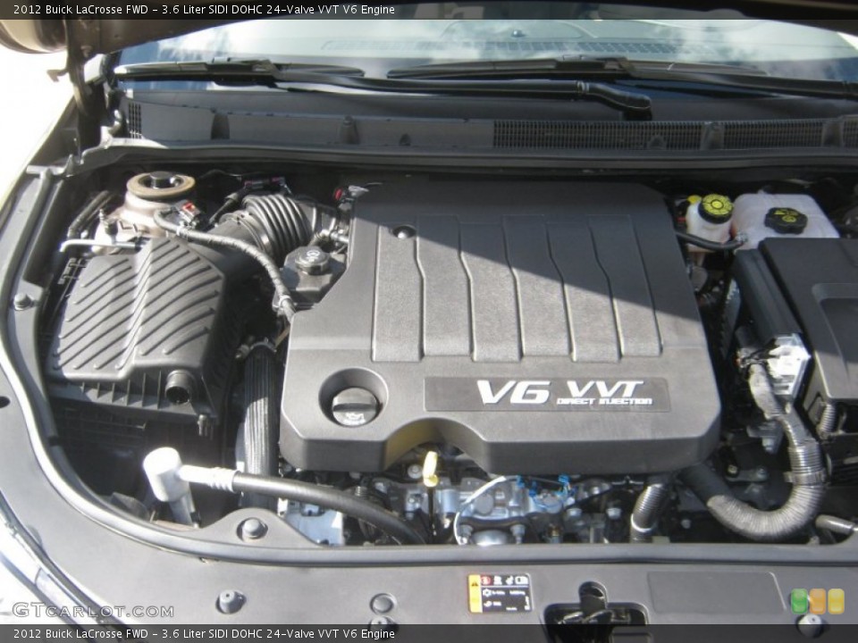 3.6 Liter SIDI DOHC 24-Valve VVT V6 Engine for the 2012 Buick LaCrosse #55844414