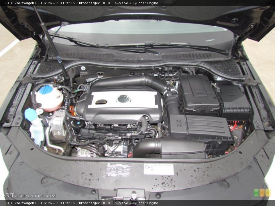 2.0 Liter FSI Turbocharged DOHC 16-Valve 4 Cylinder Engine for the 2010 Volkswagen CC #55845260