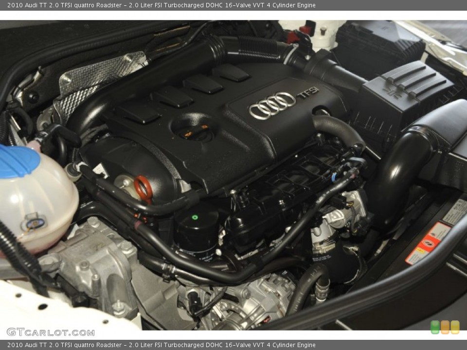 2.0 Liter FSI Turbocharged DOHC 16-Valve VVT 4 Cylinder Engine for the 2010 Audi TT #55848278