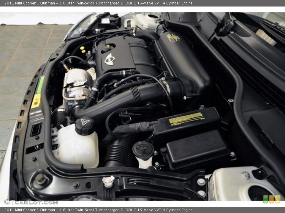 1.6 Liter Twin-Scroll Turbocharged DI DOHC 16-Valve VVT 4 Cylinder Engine for the 2011 Mini Cooper #55851751