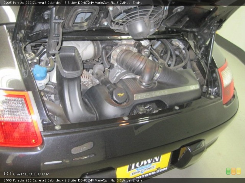 3.8 Liter DOHC 24V VarioCam Flat 6 Cylinder Engine for the 2005 Porsche 911 #55860892