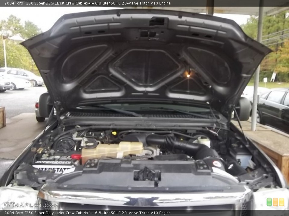 6.8 Liter SOHC 20-Valve Triton V10 2004 Ford F250 Super Duty Engine