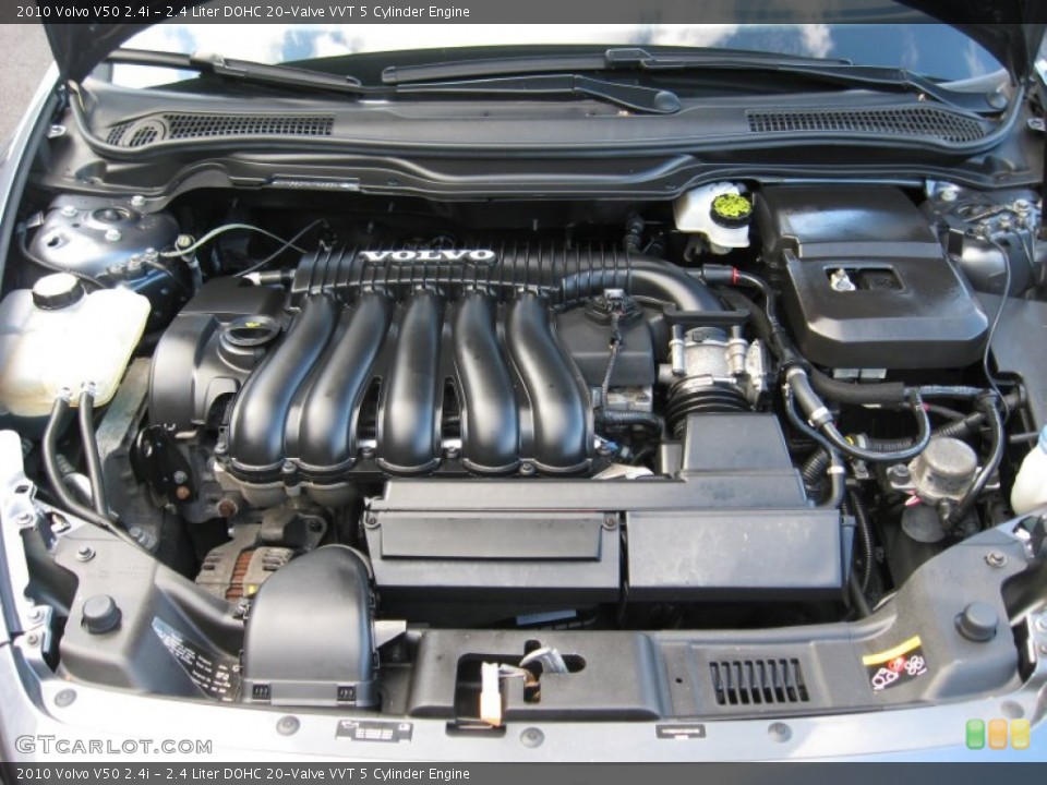 2.4 Liter DOHC 20-Valve VVT 5 Cylinder Engine for the 2010 Volvo V50 #55866730