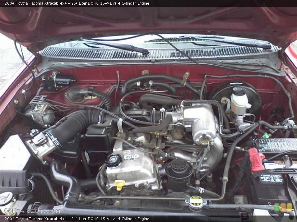 2.4 Liter DOHC 16-Valve 4 Cylinder Engine for the 2004 Toyota Tacoma #55873713