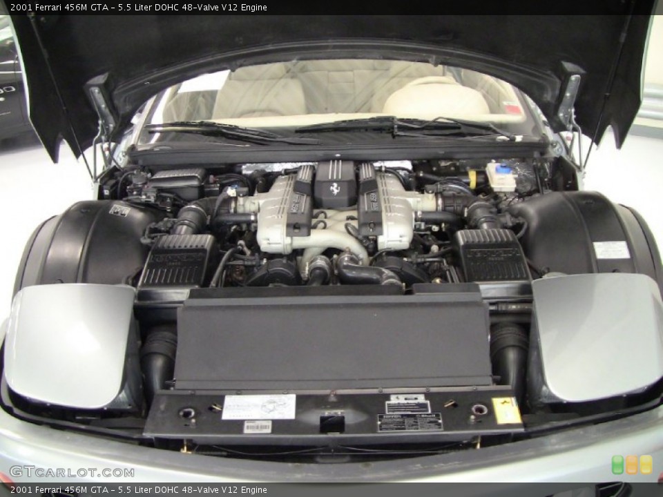 5.5 Liter DOHC 48-Valve V12 Engine for the 2001 Ferrari 456M #55874265
