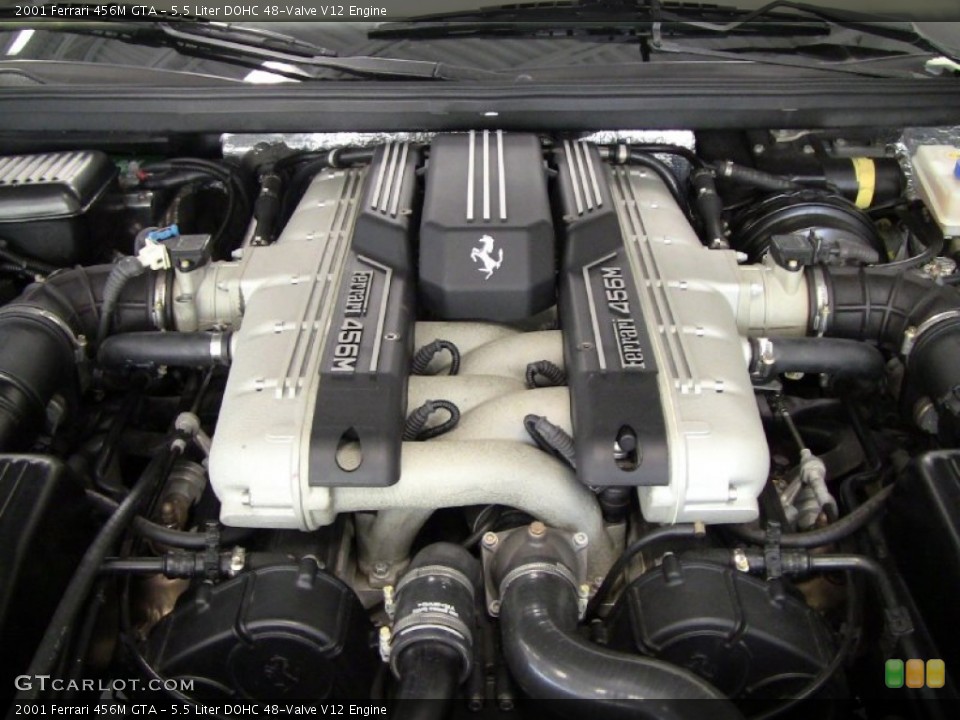 5.5 Liter DOHC 48-Valve V12 Engine for the 2001 Ferrari 456M #55874271