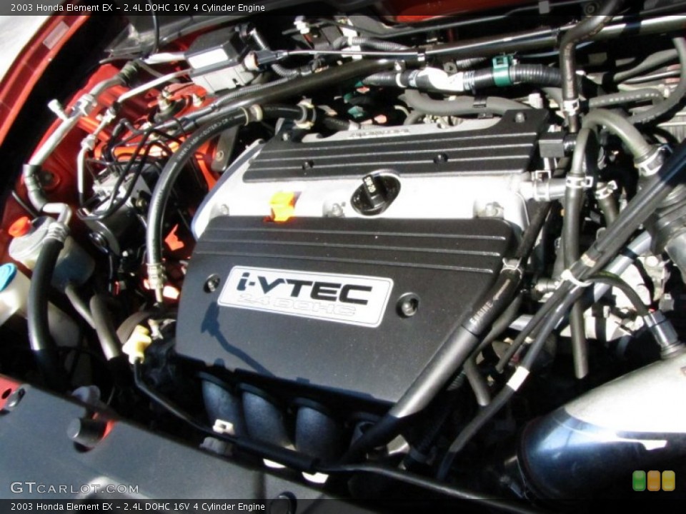2.4L DOHC 16V 4 Cylinder 2003 Honda Element Engine