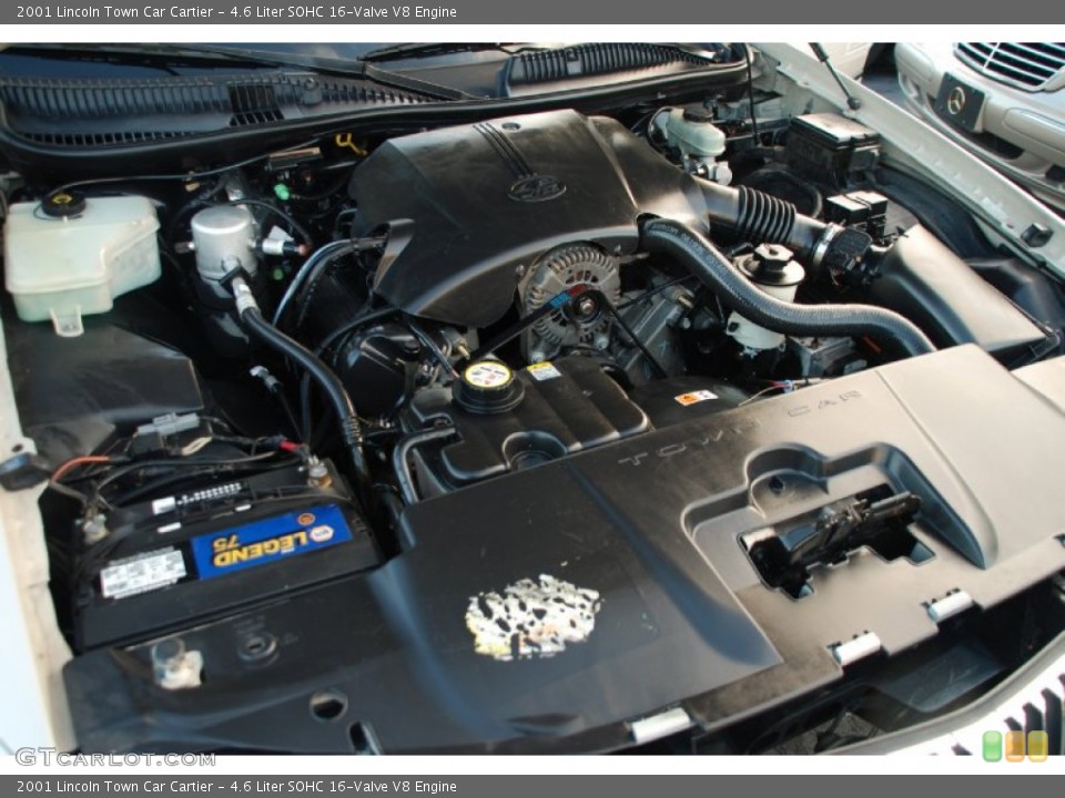 4.6 Liter SOHC 16-Valve V8 Engine for the 2001 Lincoln Town Car #55885309