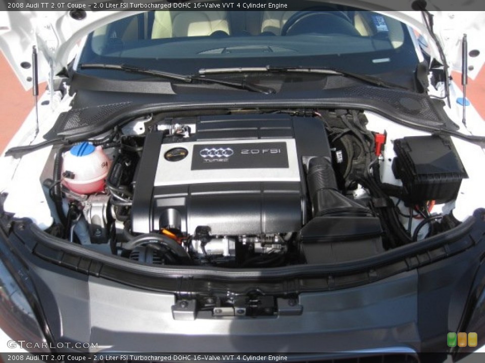 2.0 Liter FSI Turbocharged DOHC 16-Valve VVT 4 Cylinder Engine for the 2008 Audi TT #55888537