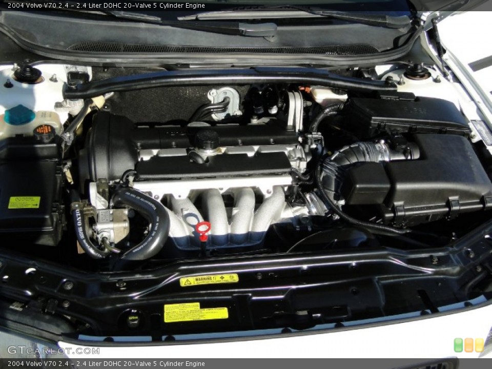 2.4 Liter DOHC 20-Valve 5 Cylinder Engine for the 2004 Volvo V70 #55889422