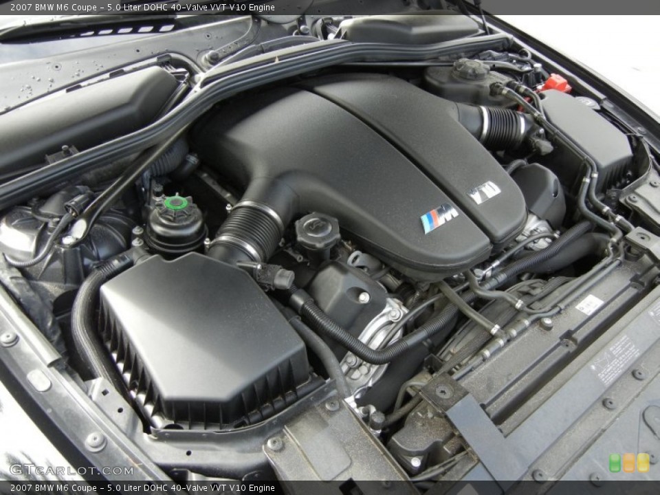 5.0 Liter DOHC 40-Valve VVT V10 Engine for the 2007 BMW M6 #55890856