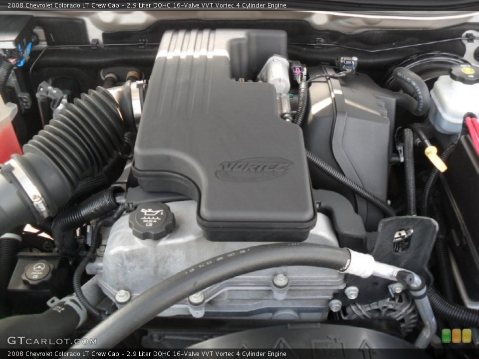 2.9 Liter DOHC 16-Valve VVT Vortec 4 Cylinder Engine for the 2008 Chevrolet Colorado #55892761