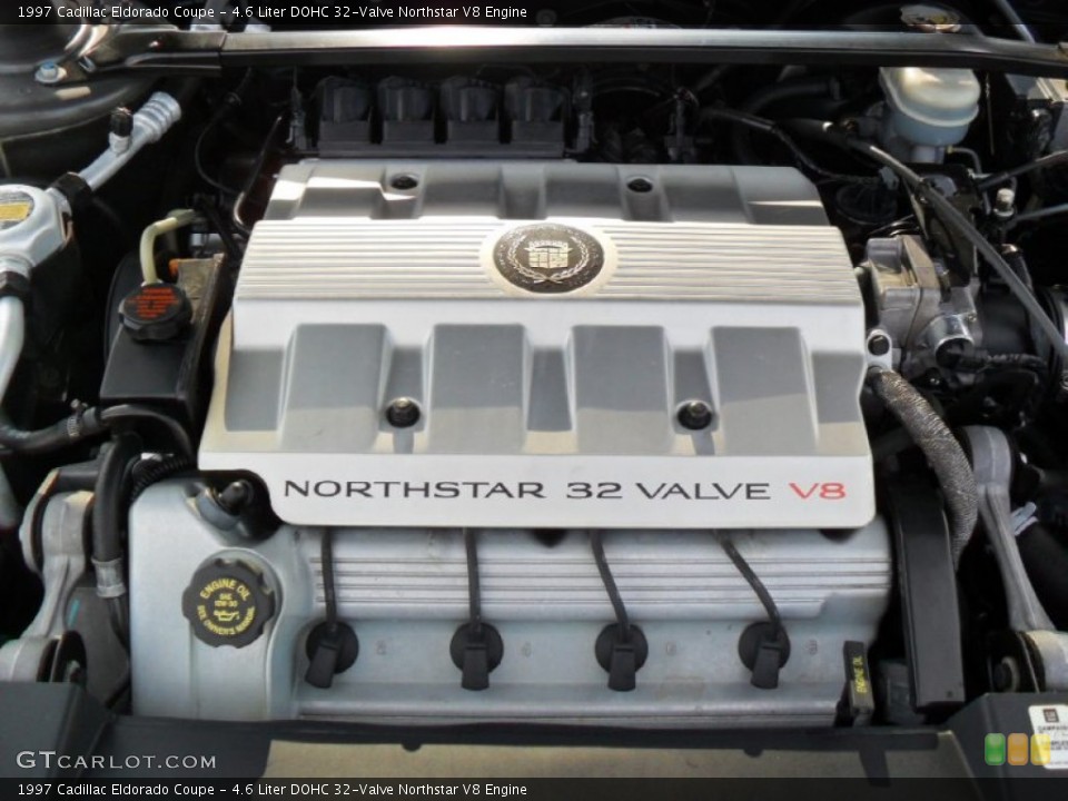 46 Liter Dohc 32 Valve Northstar V8 Engine For The 1997 Cadillac