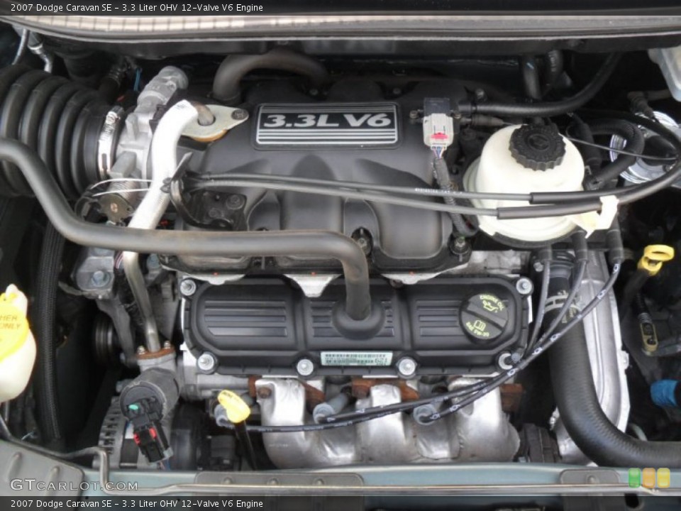 3.3 Liter OHV 12-Valve V6 Engine for the 2007 Dodge Caravan #55893625