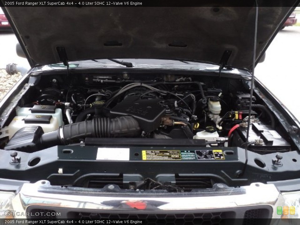 4.0 Liter SOHC 12-Valve V6 Engine for the 2005 Ford Ranger #55900564