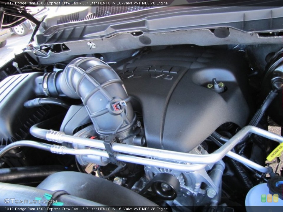 5.7 Liter HEMI OHV 16-Valve VVT MDS V8 Engine for the 2012 Dodge Ram 1500 #55907922