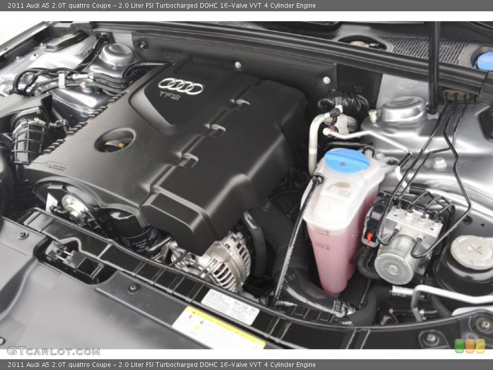 2.0 Liter FSI Turbocharged DOHC 16-Valve VVT 4 Cylinder Engine for the 2011 Audi A5 #55909407