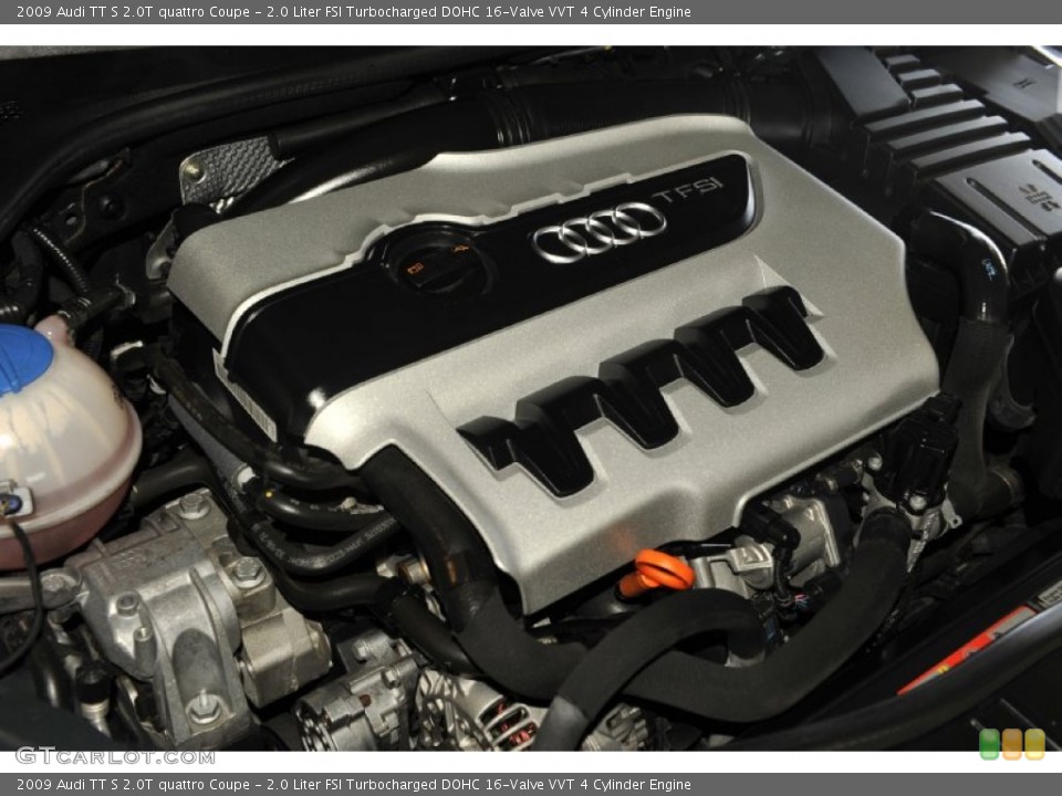 2.0 Liter FSI Turbocharged DOHC 16-Valve VVT 4 Cylinder Engine for the 2009 Audi TT #55909953