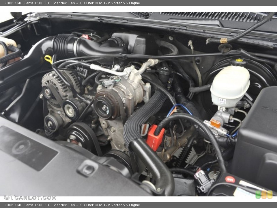 4.3 Liter OHV 12V Vortec V6 Engine for the 2006 GMC Sierra 1500 #55911120