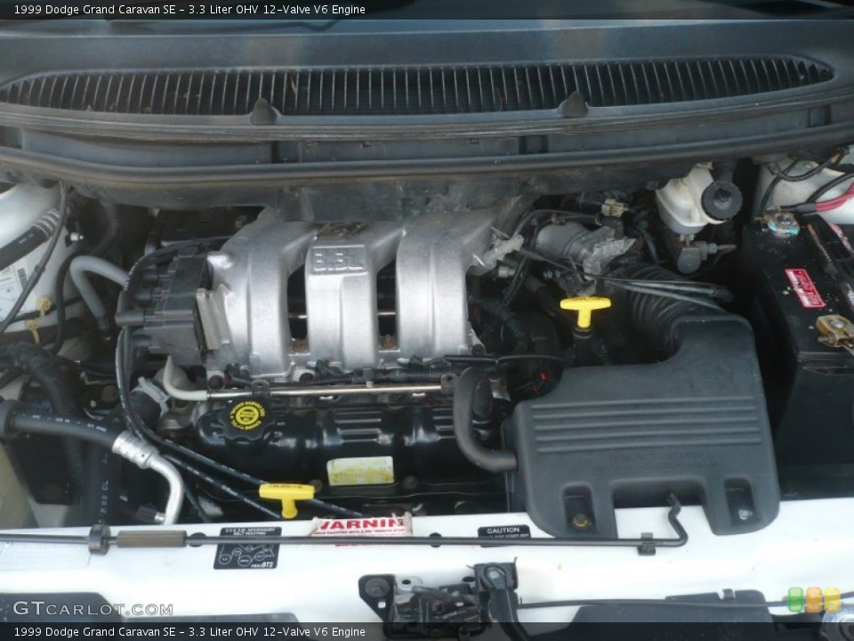 3.3 Liter OHV 12-Valve V6 Engine for the 1999 Dodge Grand Caravan #55919384