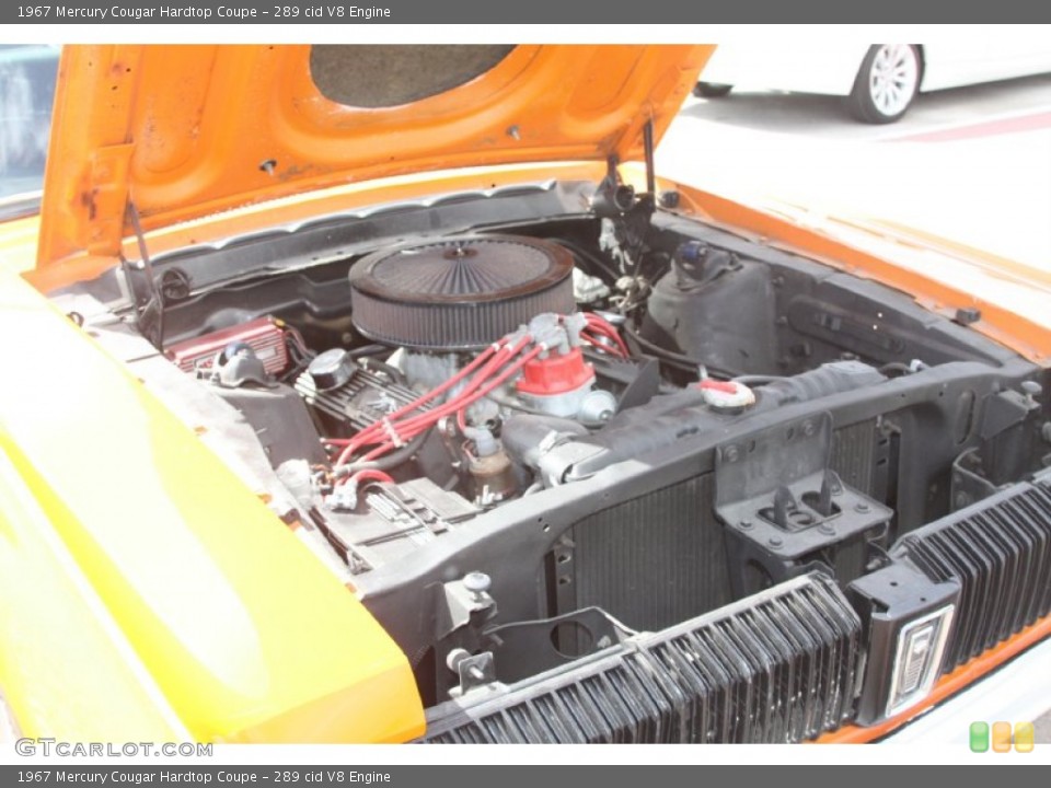 289 cid V8 Engine for the 1967 Mercury Cougar #55920087
