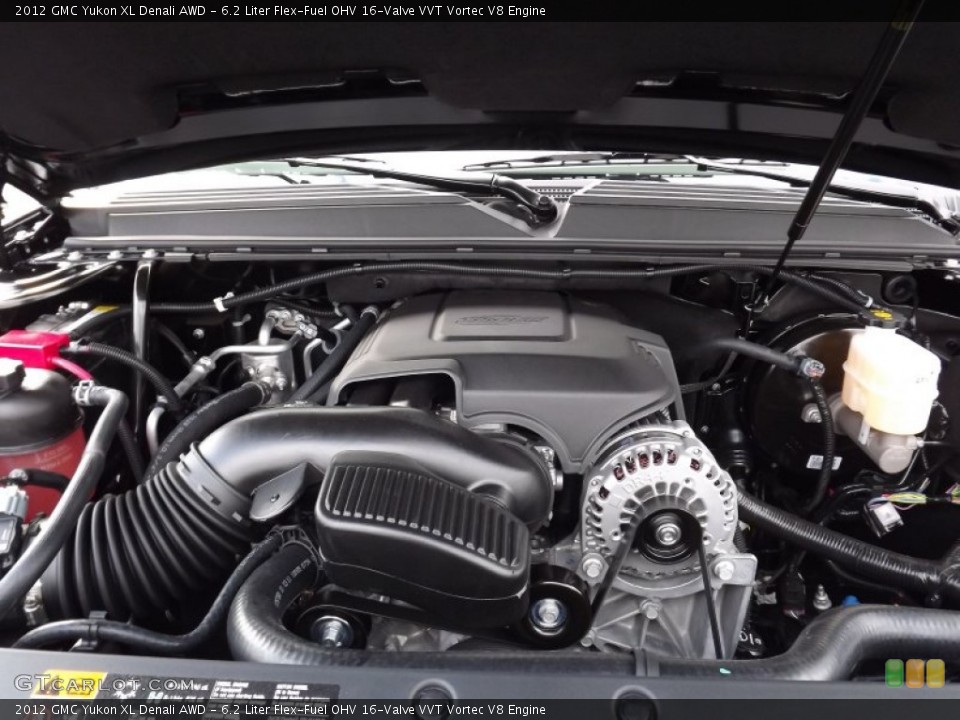 6.2 Liter Flex-Fuel OHV 16-Valve VVT Vortec V8 Engine for the 2012 GMC Yukon #55925895