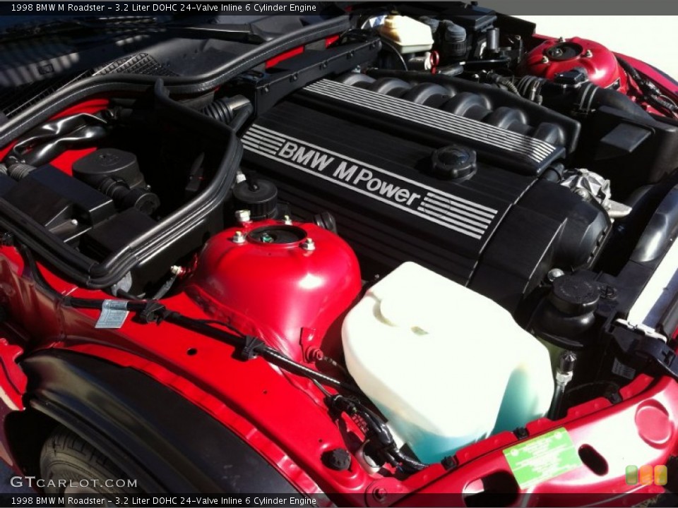 3.2 Liter DOHC 24-Valve Inline 6 Cylinder Engine for the 1998 BMW M #55929744
