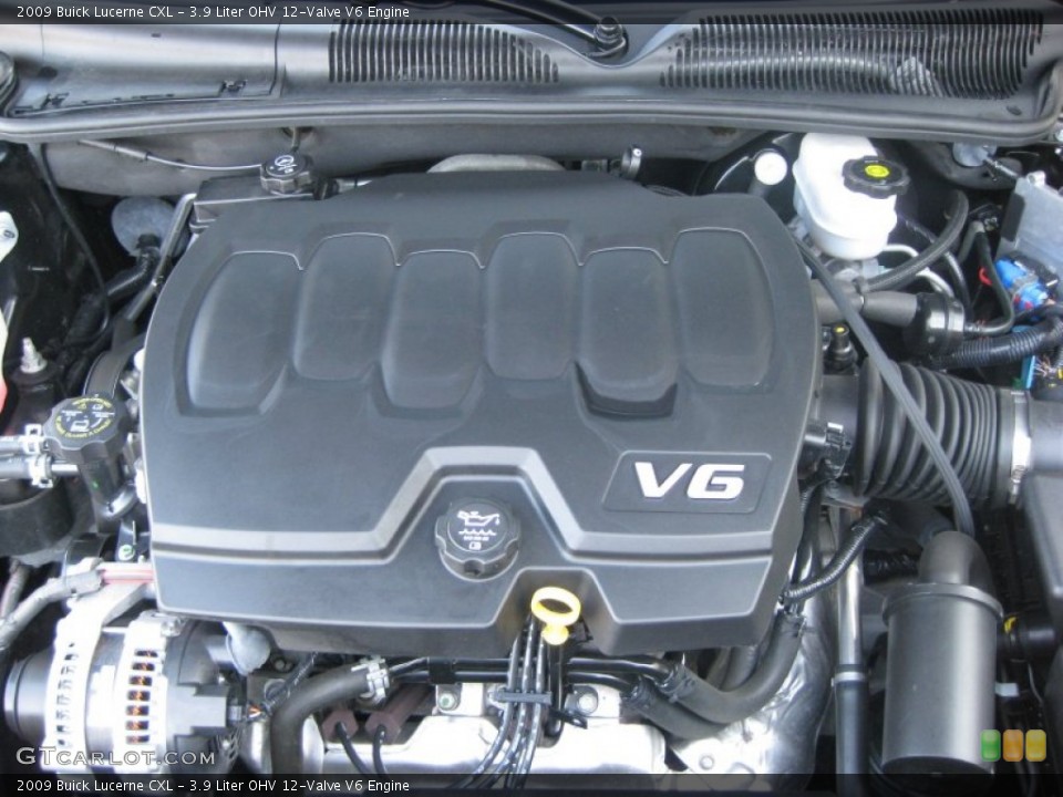 3.9 Liter OHV 12-Valve V6 Engine for the 2009 Buick Lucerne #55934247