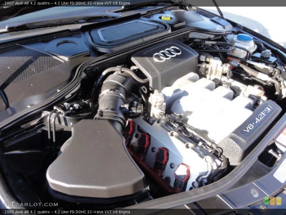 4.2 Liter FSI DOHC 32-Valve VVT V8 Engine for the 2007 Audi A8 #55936314