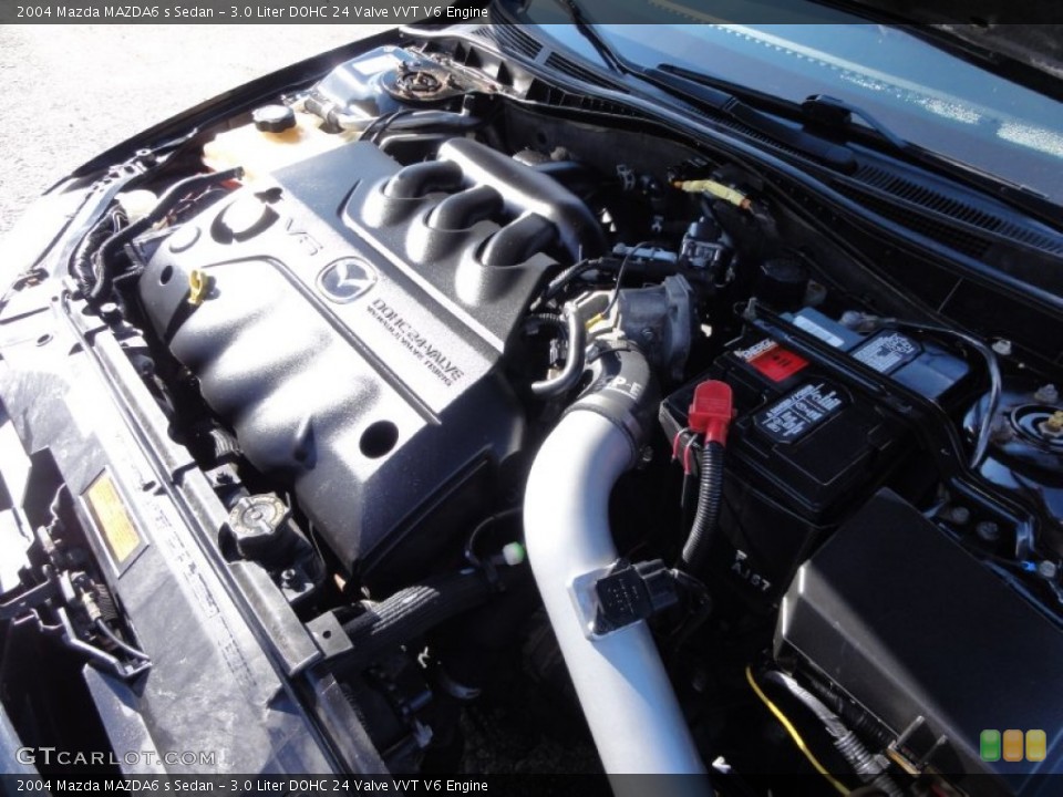 3.0 Liter DOHC 24 Valve VVT V6 Engine for the 2004 Mazda MAZDA6 #55937811