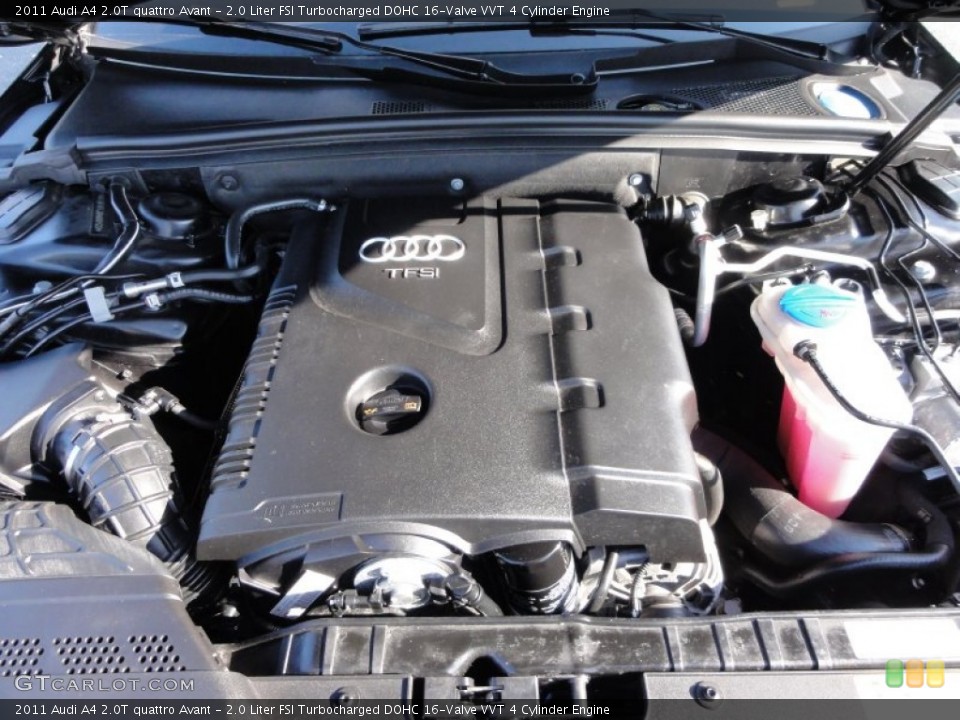 2.0 Liter FSI Turbocharged DOHC 16-Valve VVT 4 Cylinder Engine for the 2011 Audi A4 #55938594