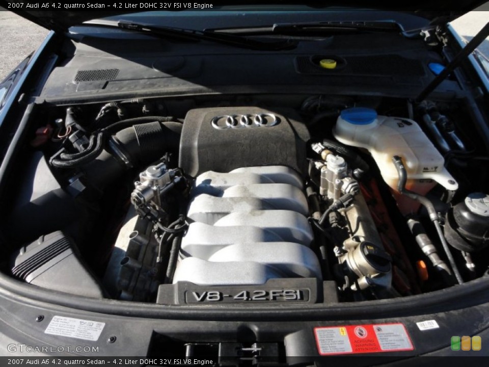 4.2 Liter DOHC 32V FSI V8 Engine for the 2007 Audi A6 #55939693