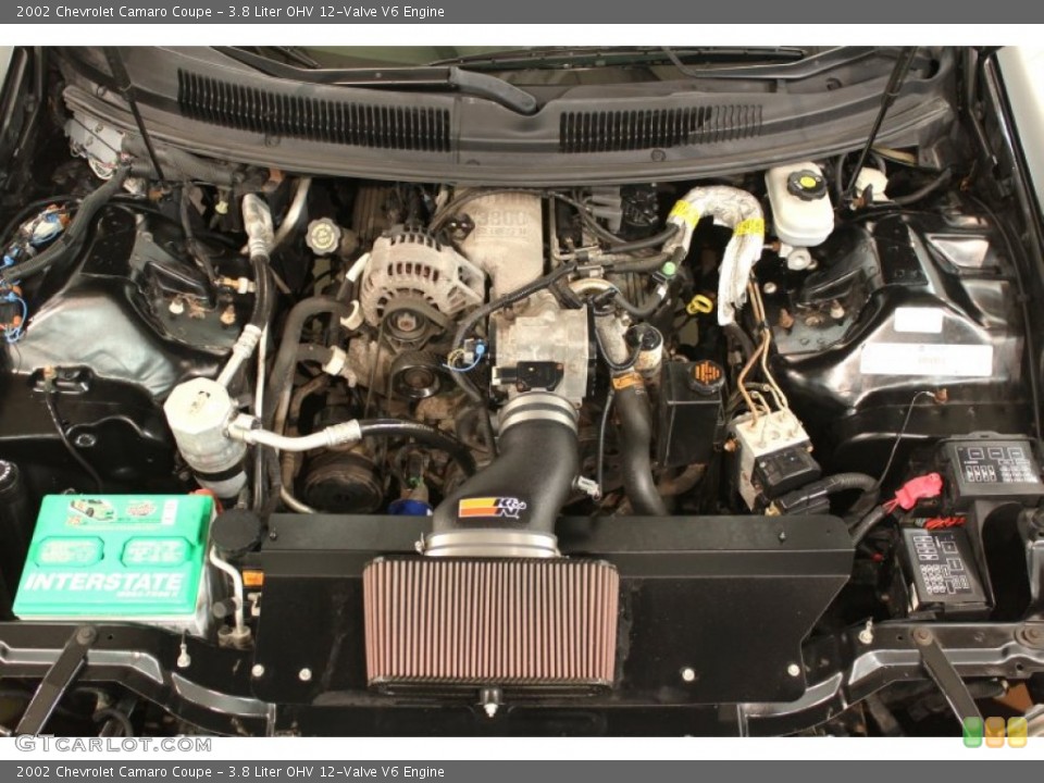 3.8 Liter OHV 12-Valve V6 Engine for the 2002 Chevrolet Camaro #55945597