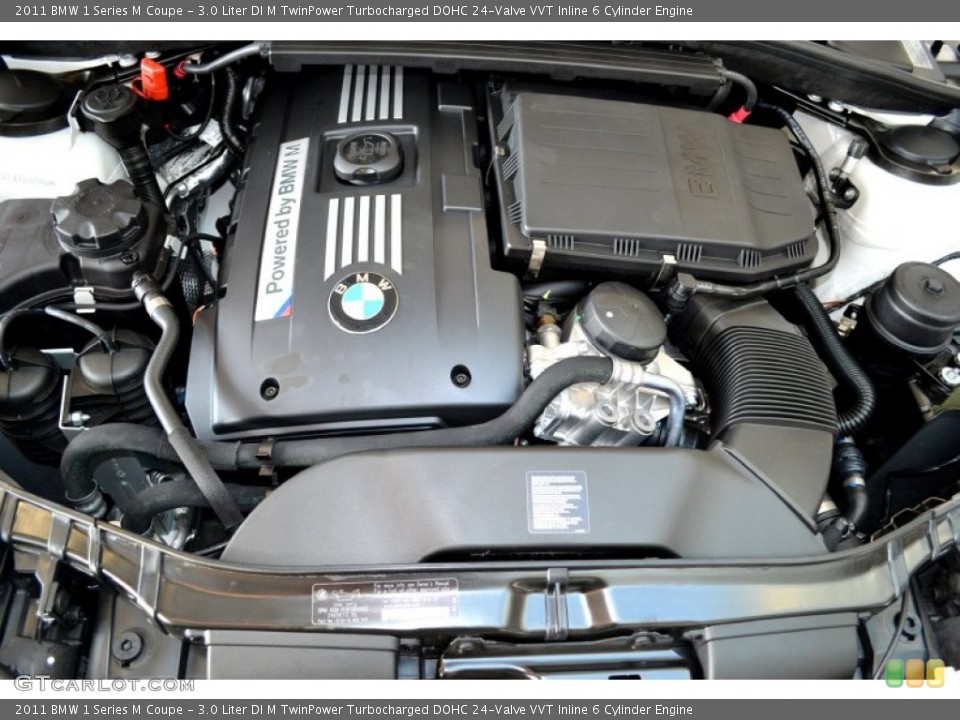 3.0 Liter DI M TwinPower Turbocharged DOHC 24-Valve VVT Inline 6 Cylinder Engine for the 2011 BMW 1 Series M #55946782