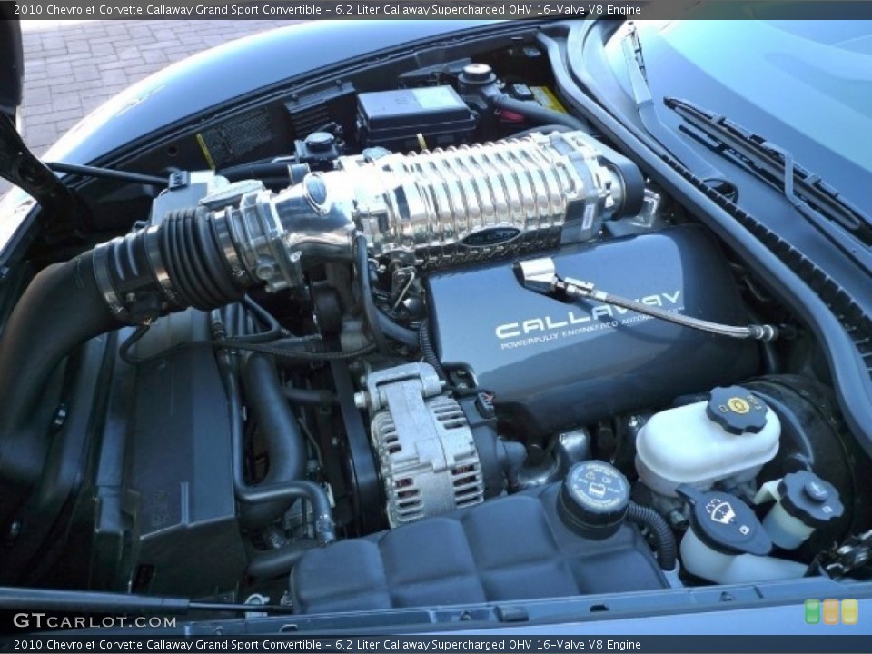 6.2 Liter Callaway Supercharged OHV 16-Valve V8 Engine for the 2010 Chevrolet Corvette #55949593