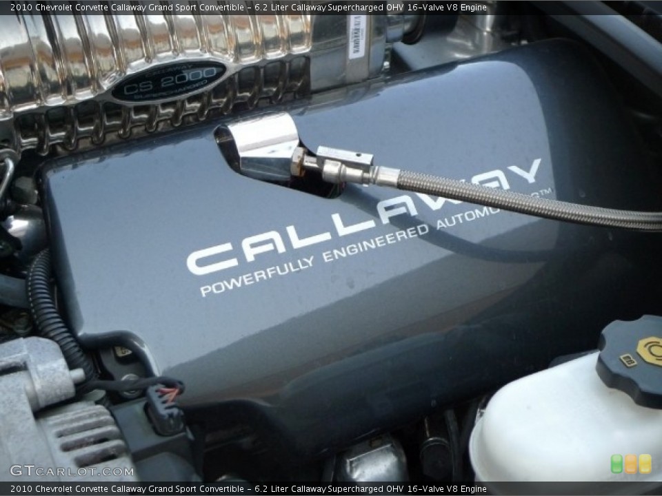 6.2 Liter Callaway Supercharged OHV 16-Valve V8 Engine for the 2010 Chevrolet Corvette #55949602