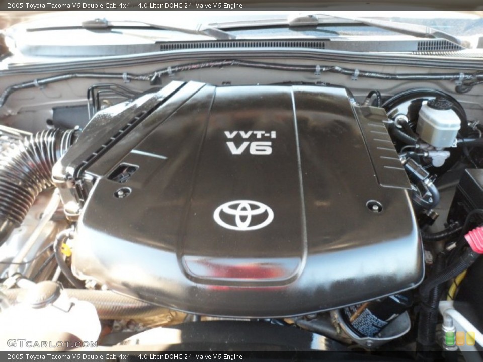 4.0 Liter DOHC 24-Valve V6 Engine for the 2005 Toyota Tacoma #55950586