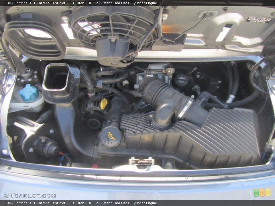 3.6 Liter DOHC 24V VarioCam Flat 6 Cylinder Engine for the 2004 Porsche 911 #55951822