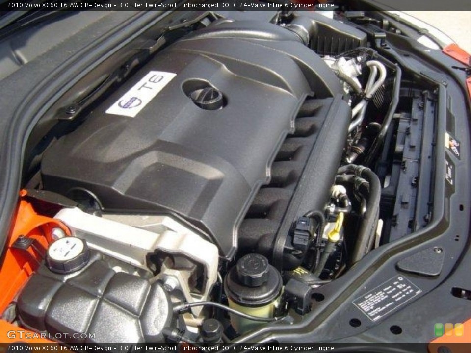 3.0 Liter Twin-Scroll Turbocharged DOHC 24-Valve Inline 6 Cylinder Engine for the 2010 Volvo XC60 #55957474