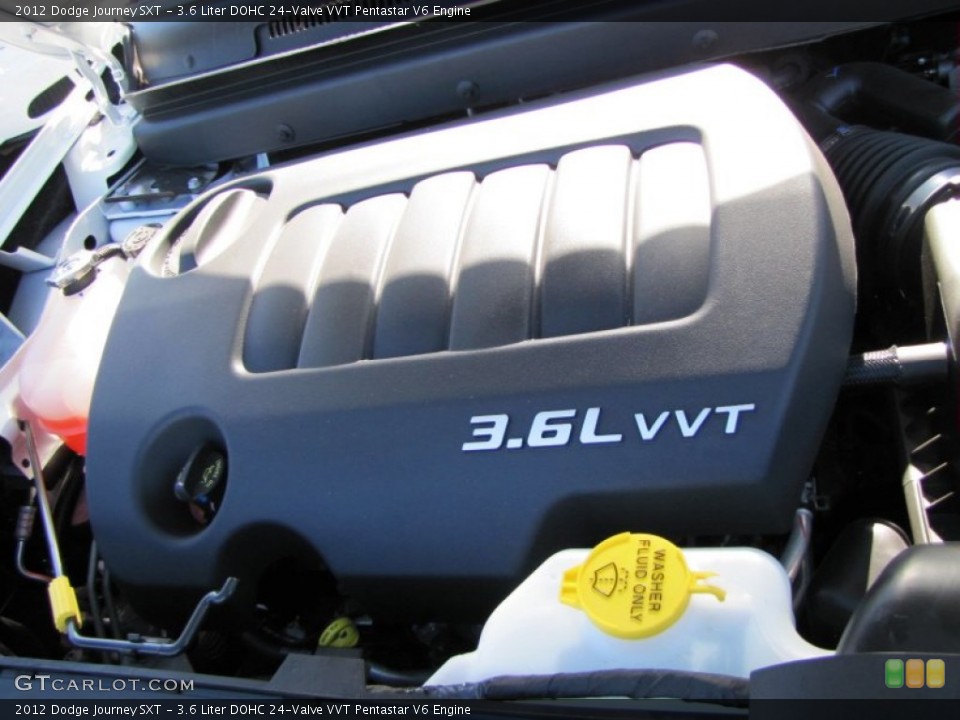 3.6 Liter DOHC 24-Valve VVT Pentastar V6 Engine for the 2012 Dodge Journey #55961325
