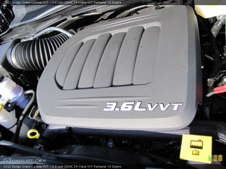 3.6 Liter DOHC 24-Valve VVT Pentastar V6 Engine for the 2012 Dodge Grand Caravan #55961451