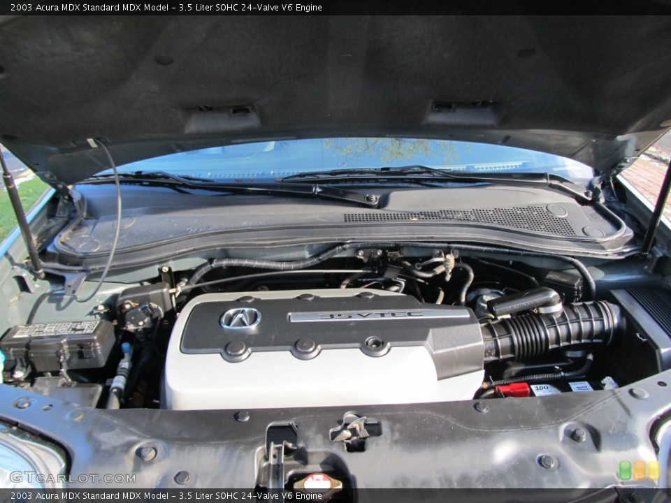 3.5 Liter SOHC 24-Valve V6 Engine for the 2003 Acura MDX #55966395