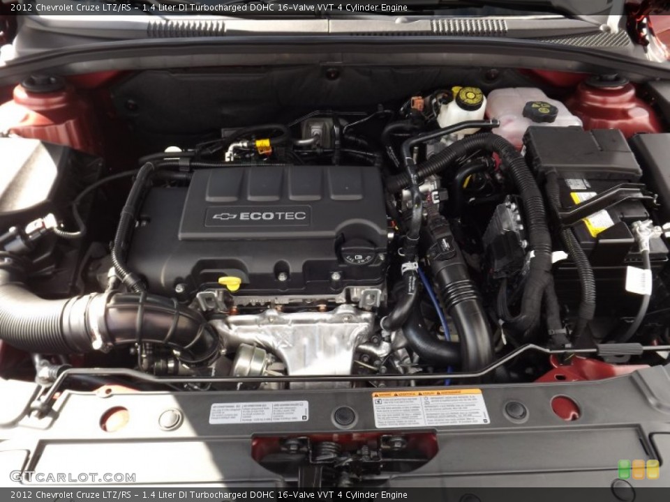 1.4 Liter DI Turbocharged DOHC 16-Valve VVT 4 Cylinder Engine for the 2012 Chevrolet Cruze #55966917