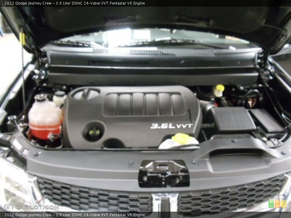 3.6 Liter DOHC 24-Valve VVT Pentastar V6 Engine for the 2012 Dodge Journey #55972299